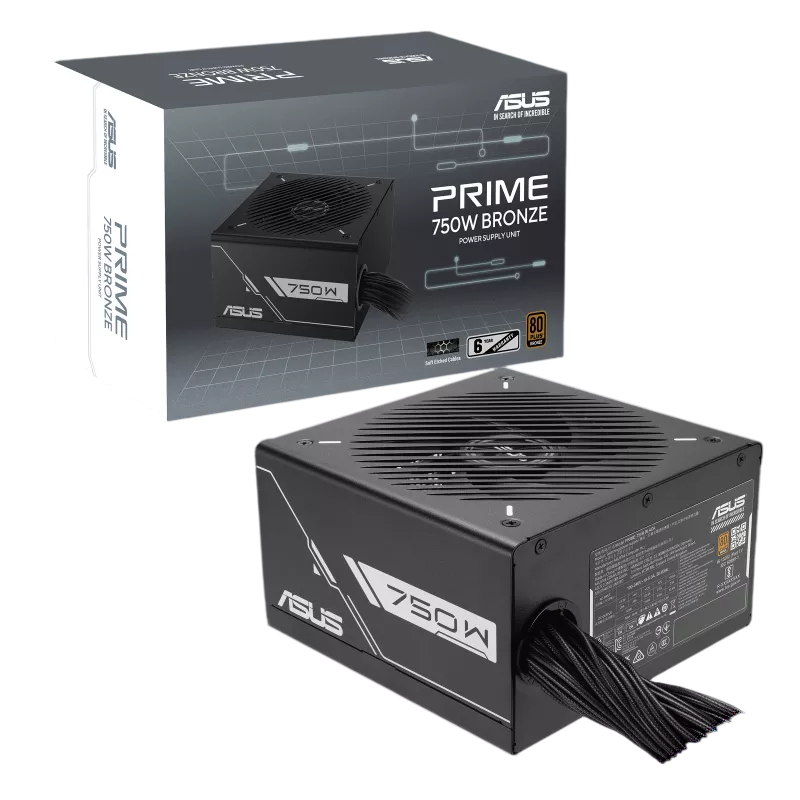 Fuente Asus Prime 750B Black 80 Plus Bronze
