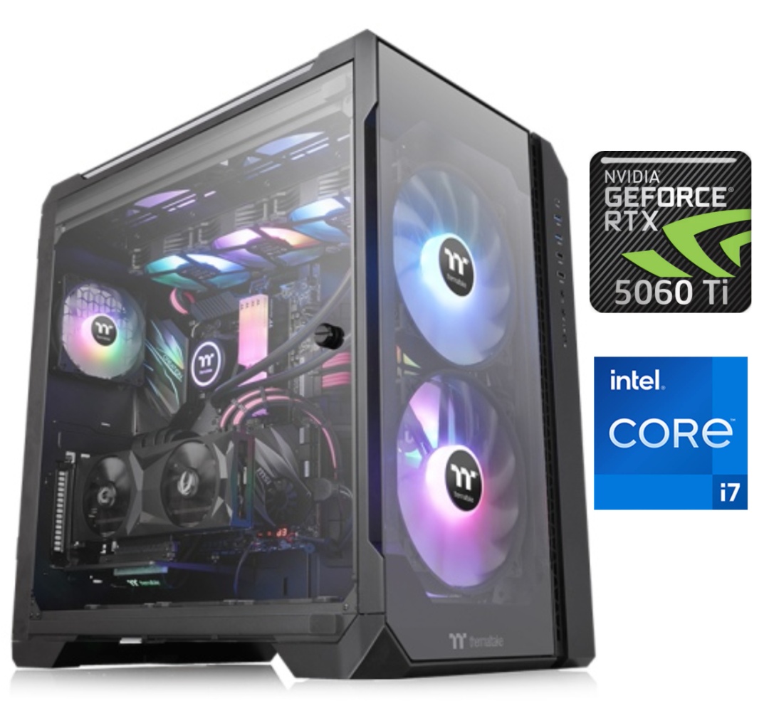 Equipo Gamer Core i9 14700F, 16GB, 1TB NVMe, RTX 5080 16GB