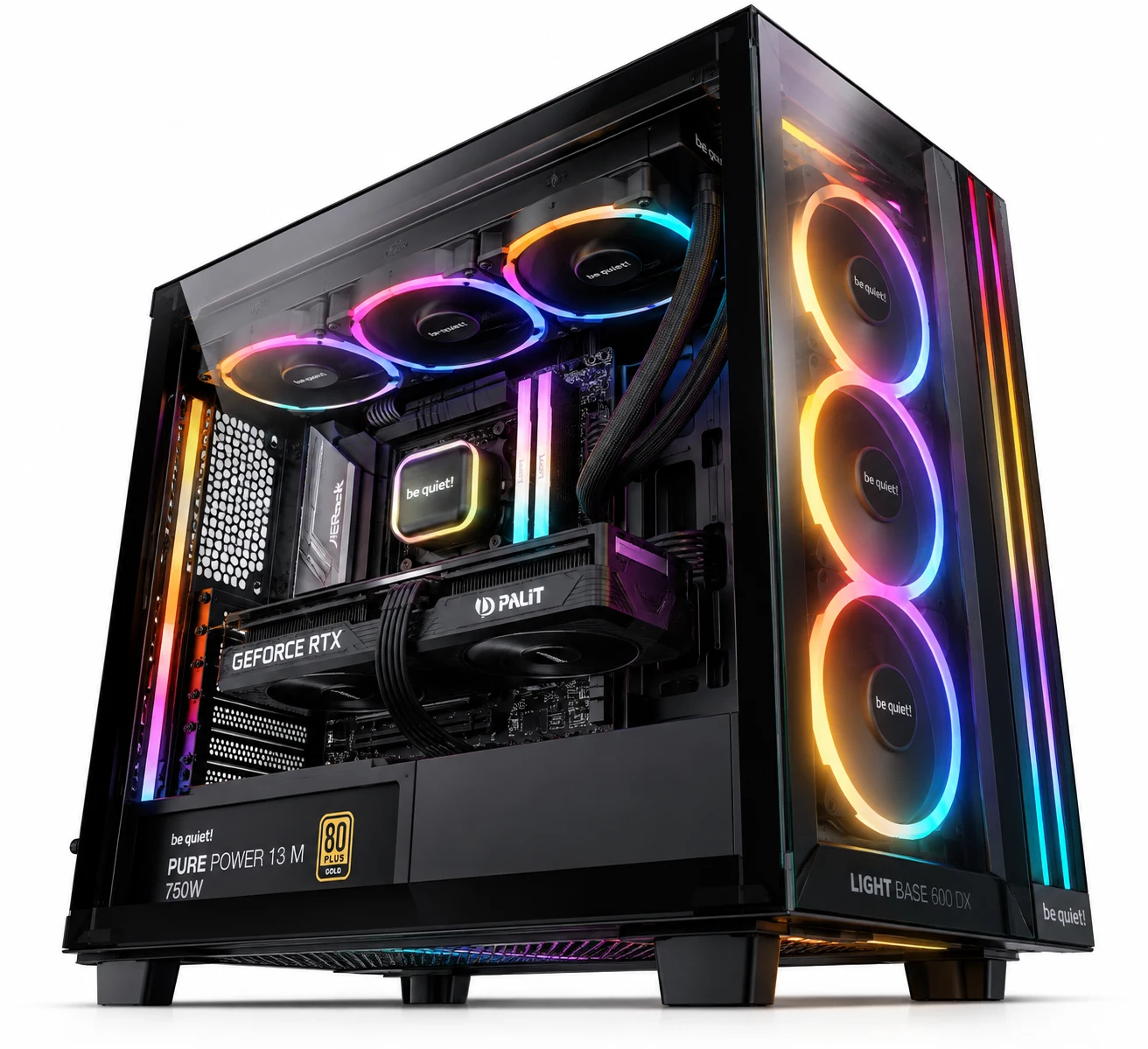 Equipo Gamer Ryzen 7 9800X3D, 32GB, 1TB, RTX 5060Ti 8GB